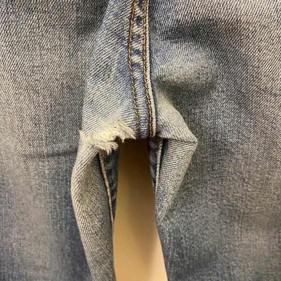 GUC Madewell Flea Market Flare & Wide Leg Blue Jeans Size 29 - Picture 9 of 14